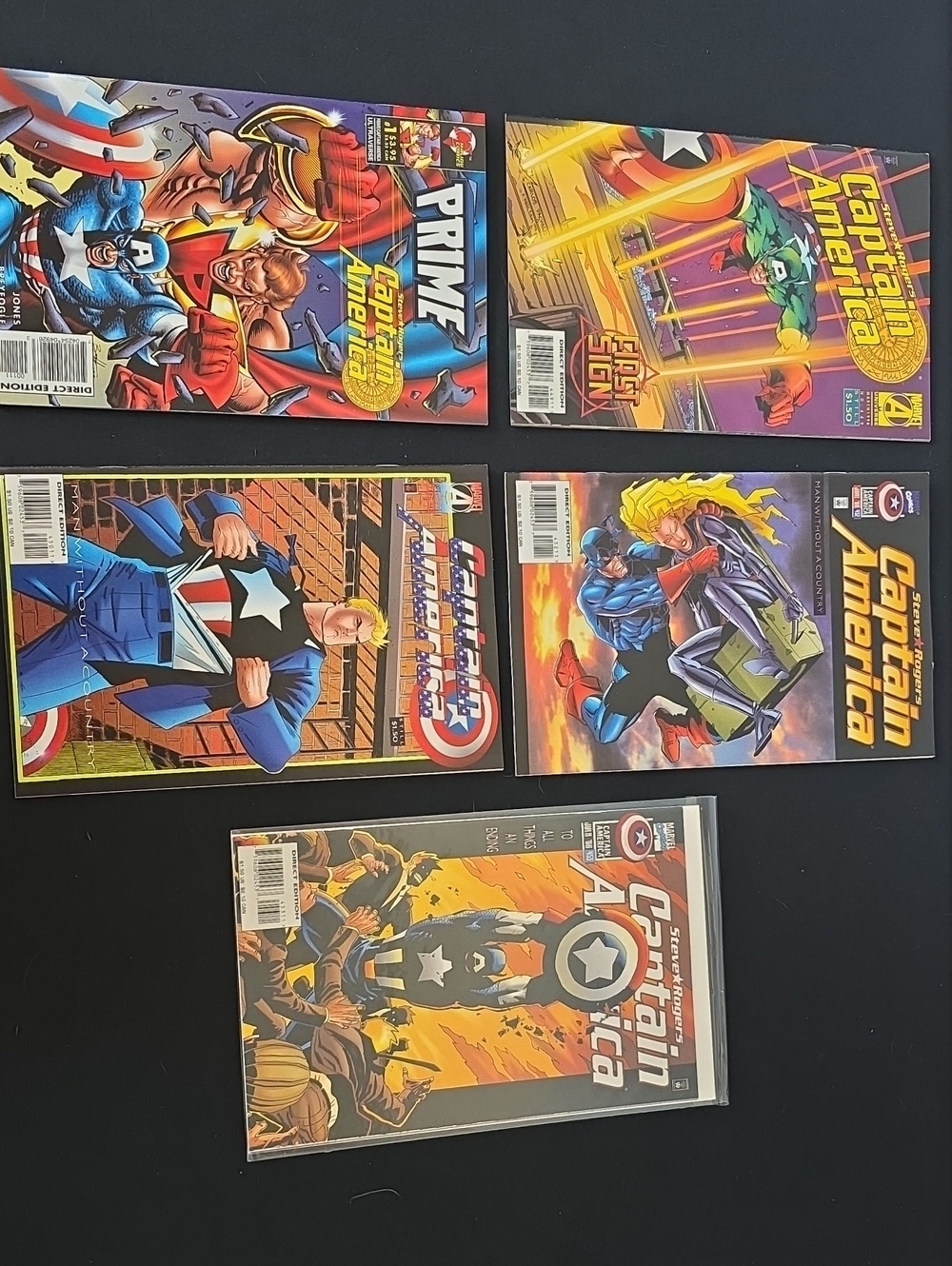 Marvel Captain America Comics (5)